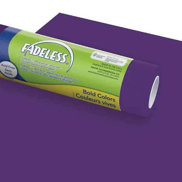 Fadeless® Bulletin Board Paper Rolls (Solid Colors)