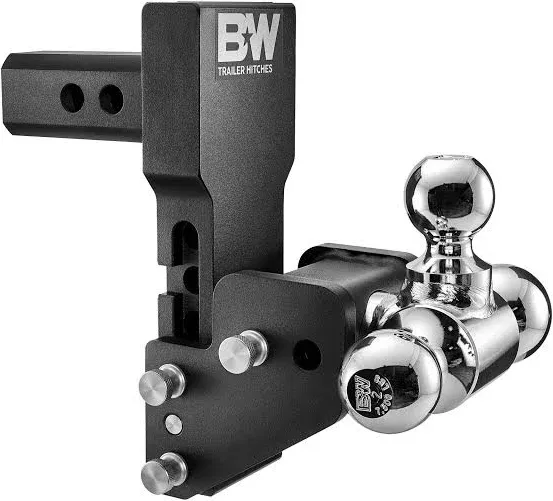 B&W 1-7/8 in., 2 in. & 2-5/16 in. Tow & Stow MultiPro Ball Mount - TS10066BMP