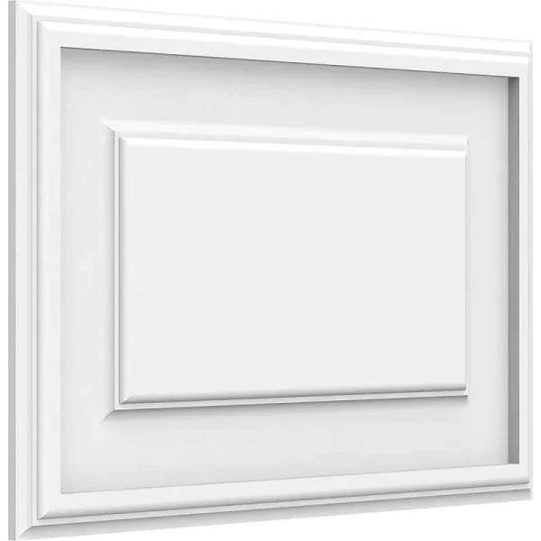 Ekena Millwork 30"W x 12"H x 5/8"P Legacy Raised Panel Decorative Wall Panel