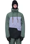 686 Geo Insulated Jacket - Men's Cypress Green Colorblock, L