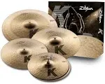 Zildjian K Custom Dark Cymbal Set - 5 Piece