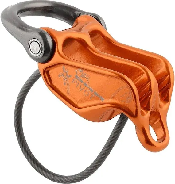 DMM Pivot Belay Device Orange, One Size