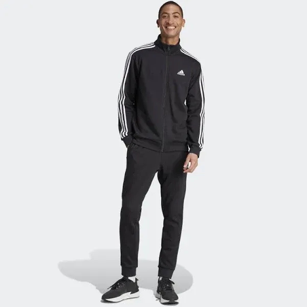 Adidas Men's Basic 3-Stripes Tricot Track Suit