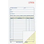 Multipart Sales Order Pad, 12 Lines, Two-Part Carbonless, 4.19 x 6.69, 50 Forms Total