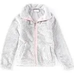 Columbia Girls' Fire Side Grey Full Zip Sherpa Jacket