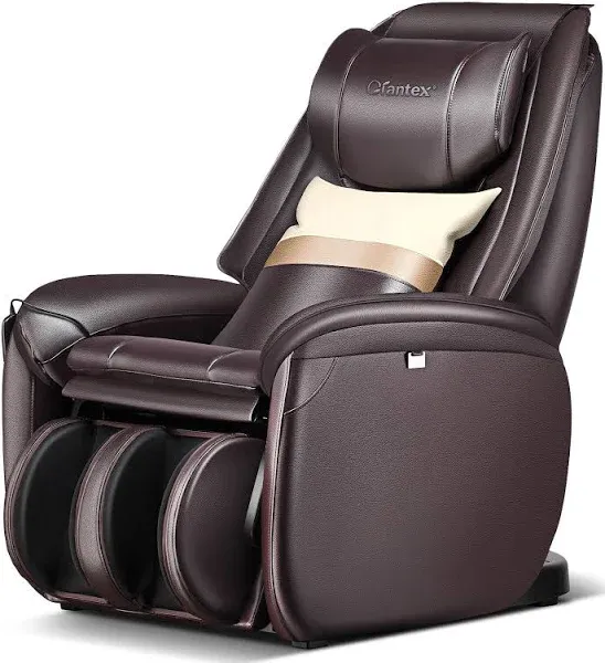 Costway Full Body SL Track Zero Gravity Massage Chair (JL10026WL) with Pillow Reversible Footrest Heat