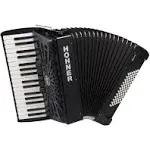 Hohner Bravo III 72 Accordion with Black Bellows