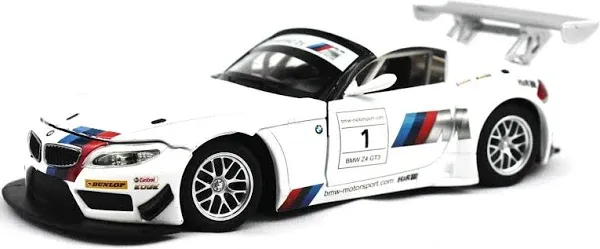 Motor city classics 1:24 2013 BMW Z4 GT3- White - Optimum Diecast