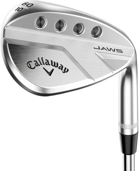 LEFT HANDED CALLAWAY JAWS FULL TOE CHROME LOB WEDGE 60°-10° (BOUNCE) STEEL WEDGE