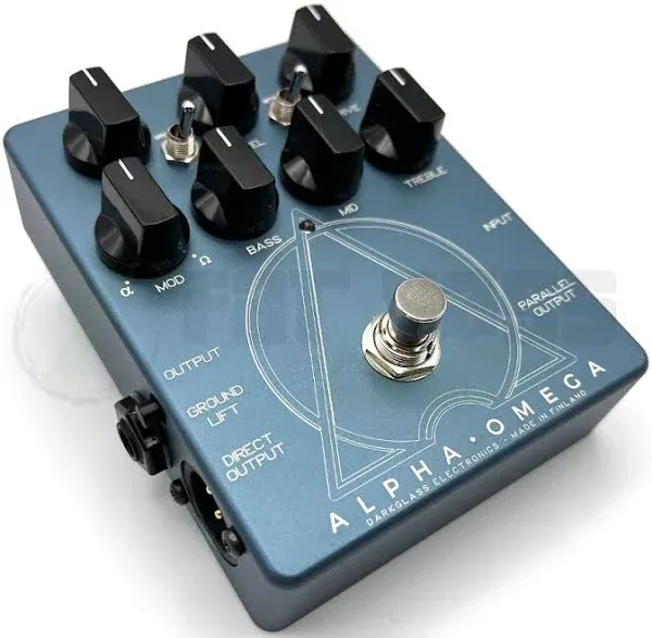 Darkglass Alpha Omega Bass Preamp Pedal