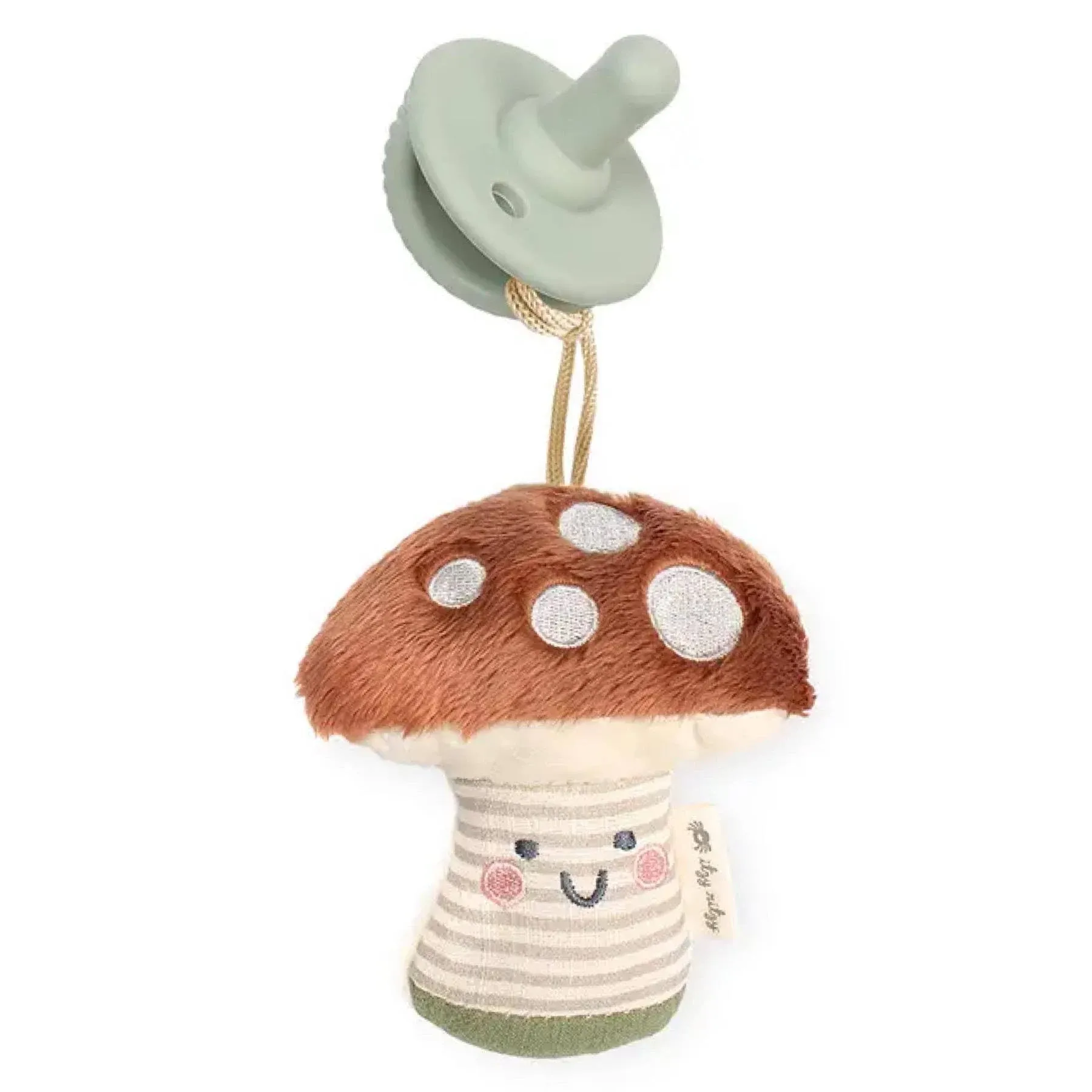 Itzy Ritzy - Sweetie Pal Plush & Pacifier Ash The Mushroom