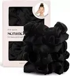 Kitsch Satin Sleep Scrunchies Black