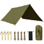 Waterproof Portable Tarp Outdoor Camping Traveling Awning Backpacking Shelter