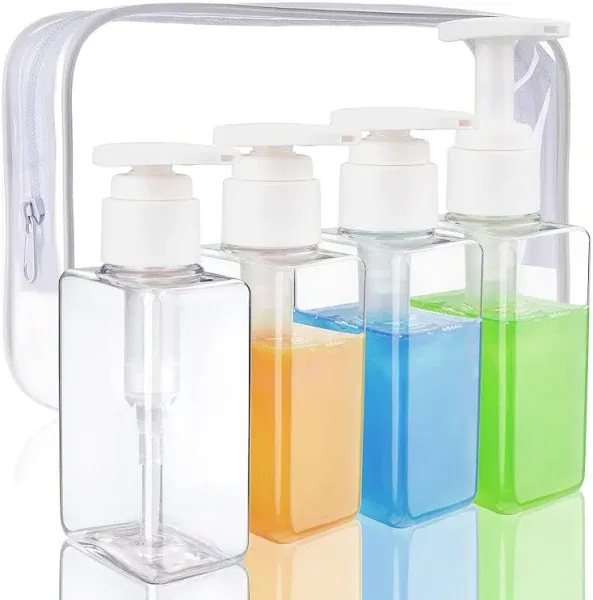 Travel Bottles Travel Accessories Toiletries 4 Pack