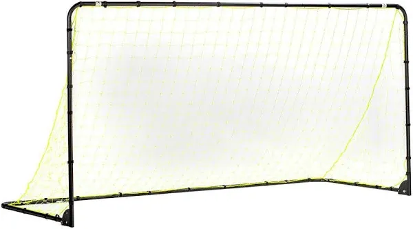 Franklin Sports Soccer Equipment 72&#034;H X144&#034;L Black Powder Coated Steel Frame