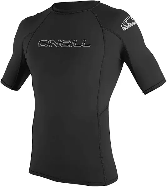 O'Neill Men's s Basic Skins Short Sleeve Rash Guard