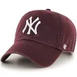 '47 Brand New York Yankees Clean Up Maroon