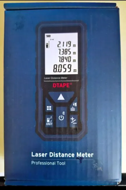 Laser Measure 165ft DT50 Laser Distance Meter 50M, Portable Handle Digital Me...