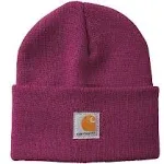 ⭐️CARHARTT  purple watch hat  cap beanie  …NEW