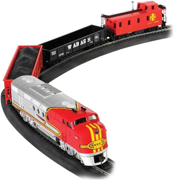 Bachmann Industries HO Santa Fe Flyer Train Set SF BAC00647 HO Sets