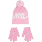 Boys 8-20 Nike Swoosh Beanie & Gloves Set, Grey