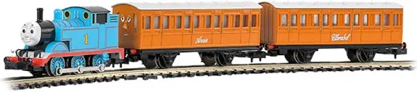 NEW Bachmann 24028 Thomas with Annie &amp; Clarabel Train Set N Scale FREE US SHIP