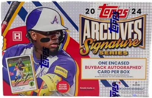 Topps Archives Signature Series Active Baseball Box Case