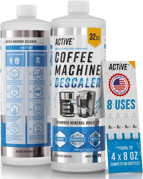 Active Coffee Machine Descaler Descaling Solution