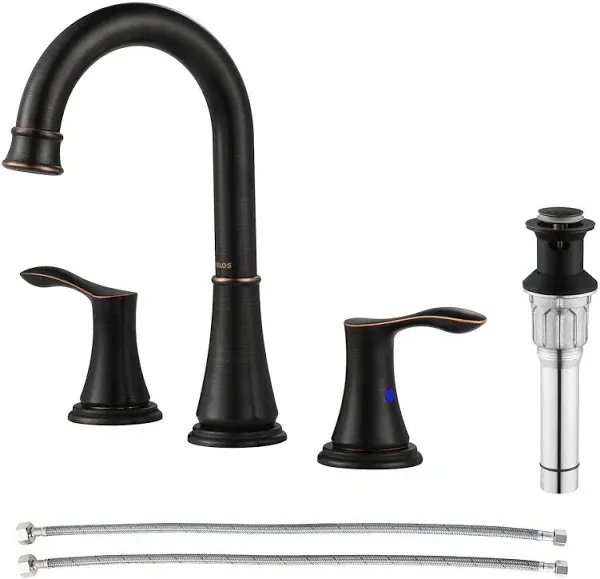 Parlos Home Widespread 2- Handle Bathroom Faucet