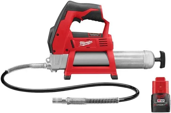 Milwaukee M12 Cordless Grease Gun 2446