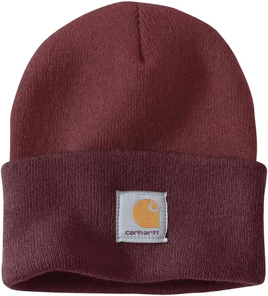 Carhartt two toned cuffed knit beanie osfa tan/pink