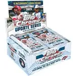 2023 Topps Chrome Update Series Baseball Hobby Jumbo Box