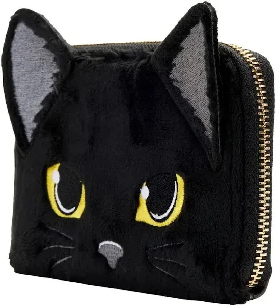 Loungefly Disney Hocus Pocus Binx Head Plush Wallet