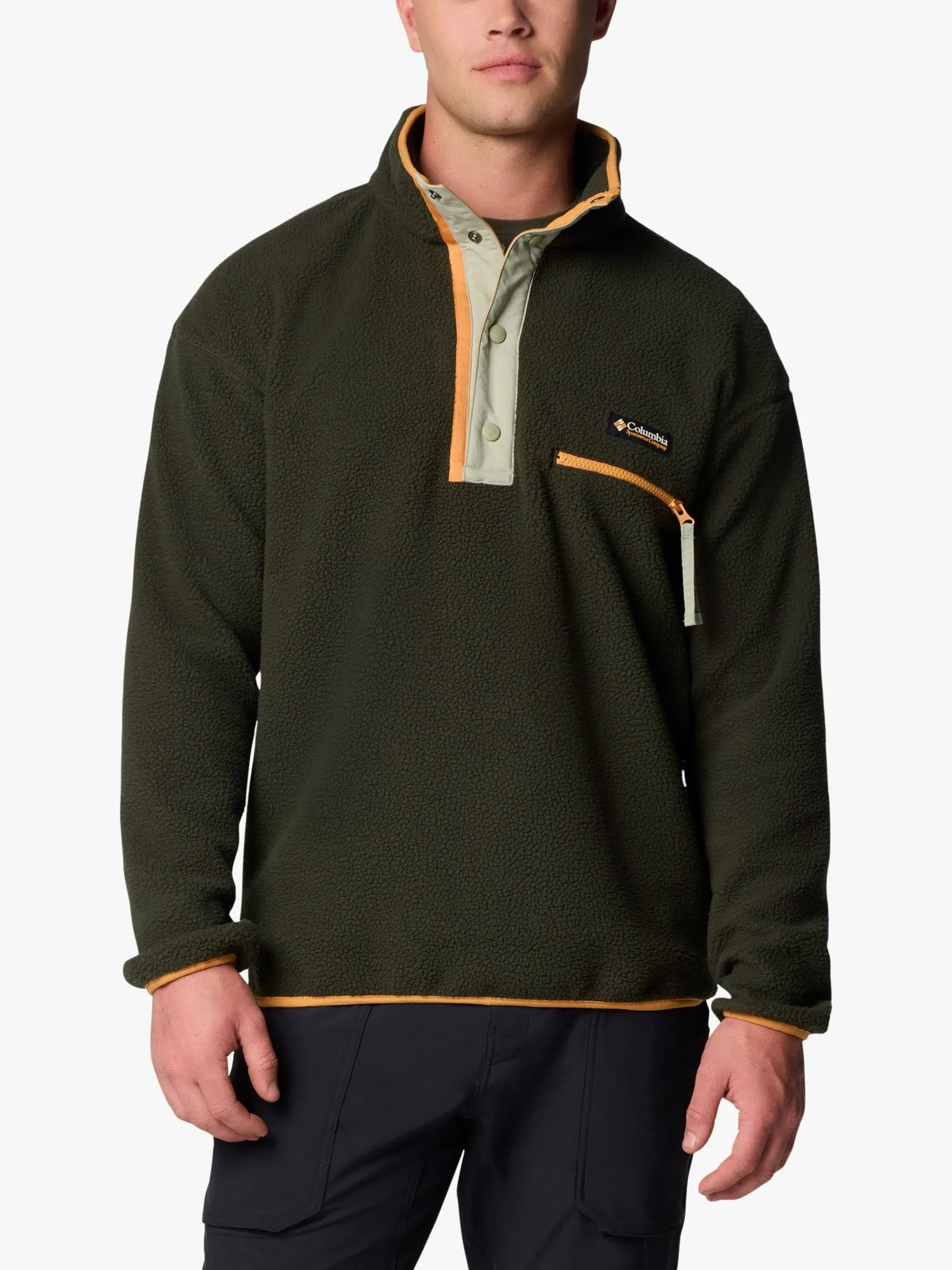 Columbia Helvetia II Half Snap Fleece - Greenscape S