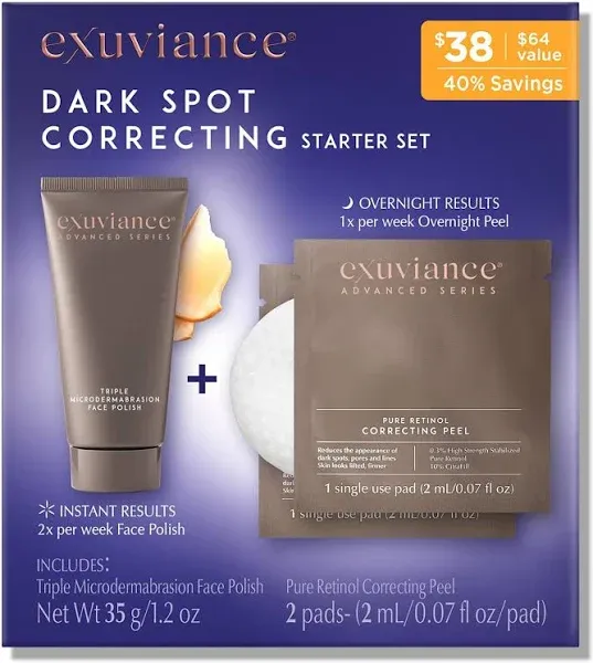 Exuviance Dark Spot Correcting Starter Set