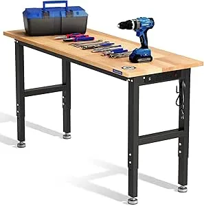 WORKPRO Adjustable Garage Workbench