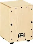 Meinl Mini Cajon Box Drum with Internal Snares - MADE IN EUROPE - Baltic Birch Wood, Miniature Size, 2-YEAR WARRANTY (MC1B)