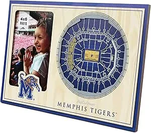 YouTheFan NCAA Memphis Tigers 3D StadiumView Picture Frame