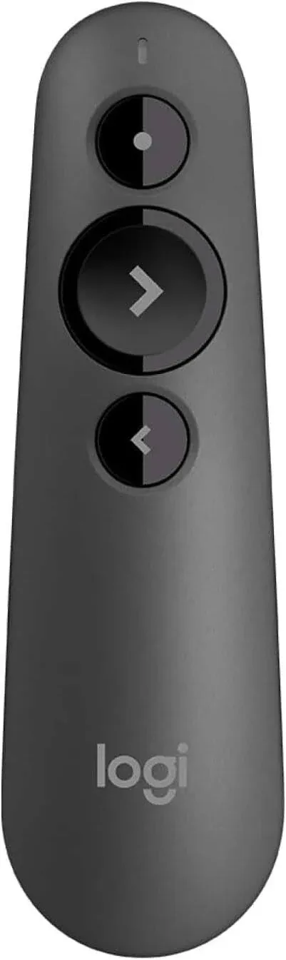 Logitech R500 Laser Presentation Remote Graphite