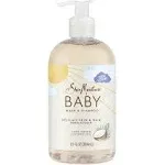 Shea Moisture 100% Virgin Coconut Oil Baby Wash & Shampoo 13 fl oz