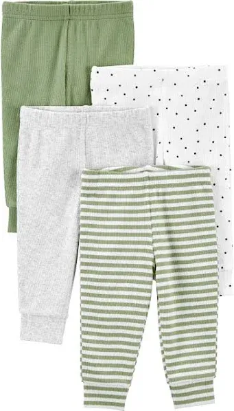 Kiddiezoom Baby Set of 4 Organic Cotton Pants