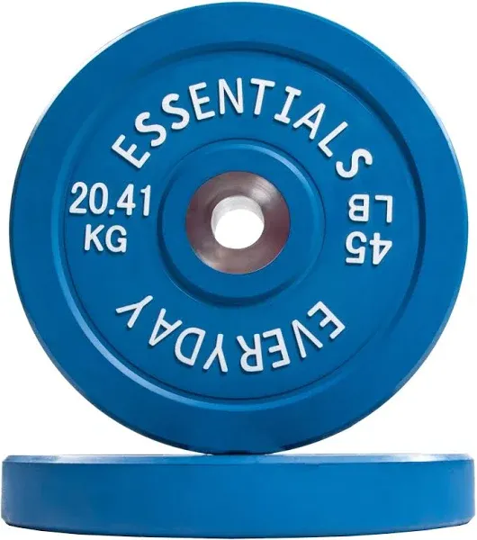 BalanceFrom Color Coded Olympic Bumper Plate Weight Plate