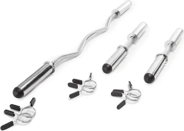 Marcy Olympic Curl Bar/Dumbbell Handle Combo