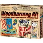 NSI Master Woodburning Kit Education Children Arts &amp; Craft NIB 1993 Vintage