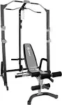 Marcy Pro Deluxe Cage System with Weight Bench