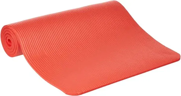 Fitvids 1/2-Inch Extra Thick High Density Anti-Tear Exercise Yoga Mat with Carrying Strap