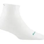 Darn Tough Women's Run 1/4 Ultra-Lightweight Sock | White