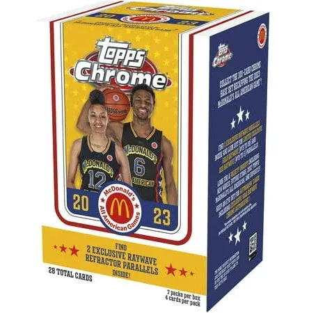 2023 Topps McDonald's All American Chrome Basketball