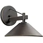 Kichler Lighting 49060OZ Ripley Outdoor Wall Light, Olde Bronze