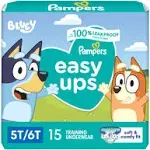 Pampers Easy Ups Training Underwear Boys Size 7 5T 6T 15 Count